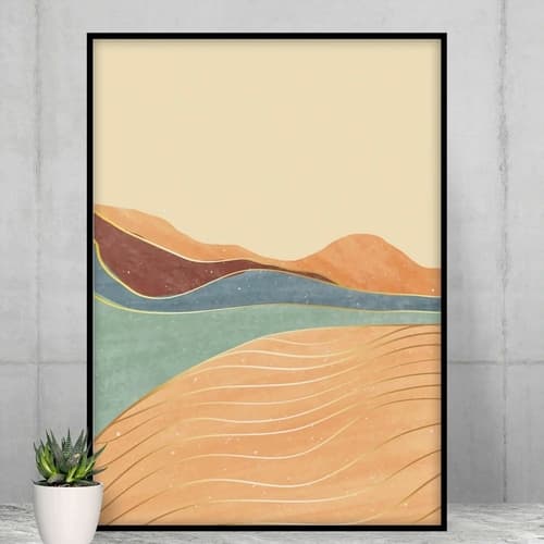 Toscana Landscape Matte Art Print - alternate view